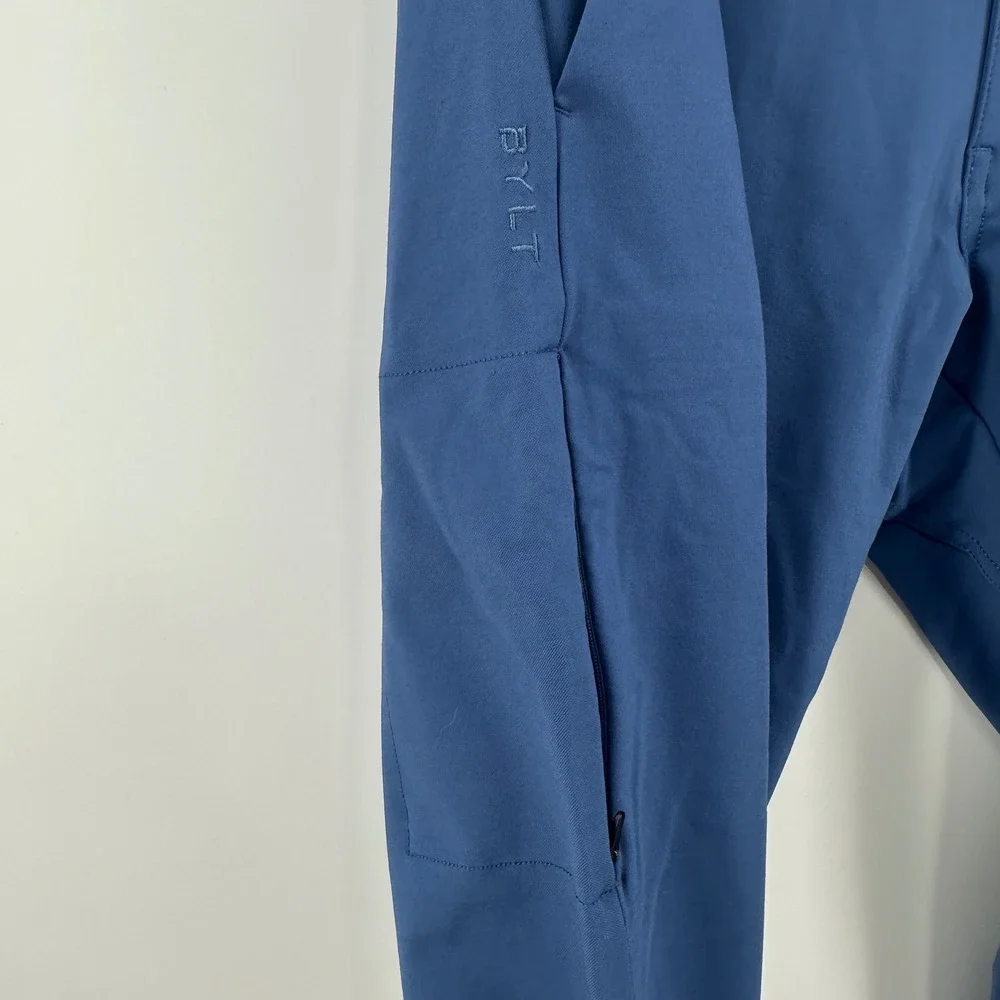 BYLT Everyday Pant 2.0 Men 31 Blue Slim Fit Modern Performance Trousers NWT